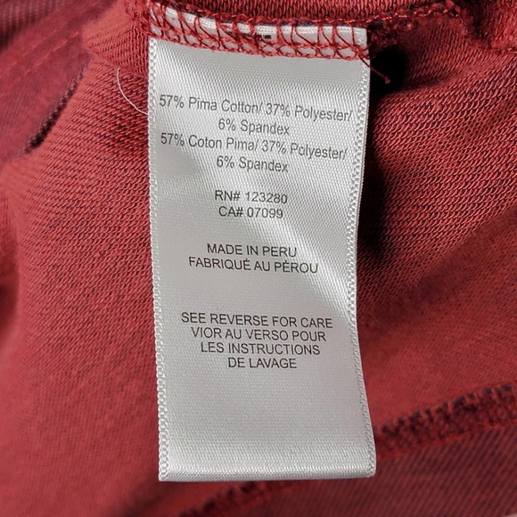 Travis Mathew Men’s Short Sleeve Maroon Red Golf Polo Shirt Sz Large Pima Blend - Picture 5 of 9